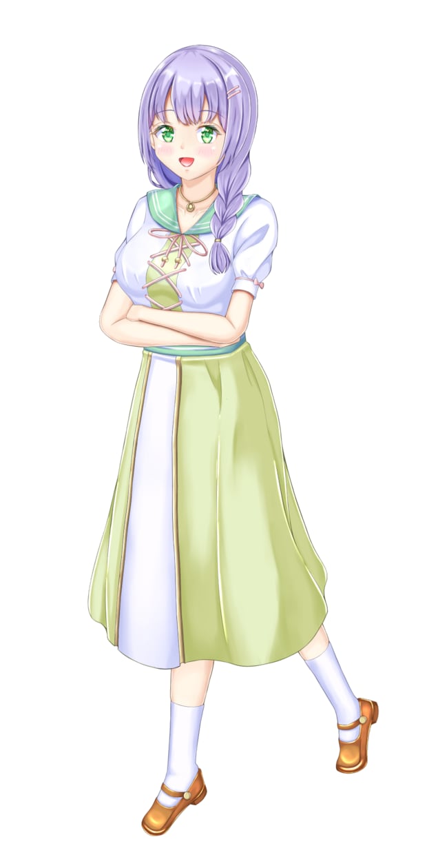 TRPGなどに使える文学少女の立ち絵販売します すぐにTRPGなどで使える立ち絵をお求めの方にオススメ イメージ3