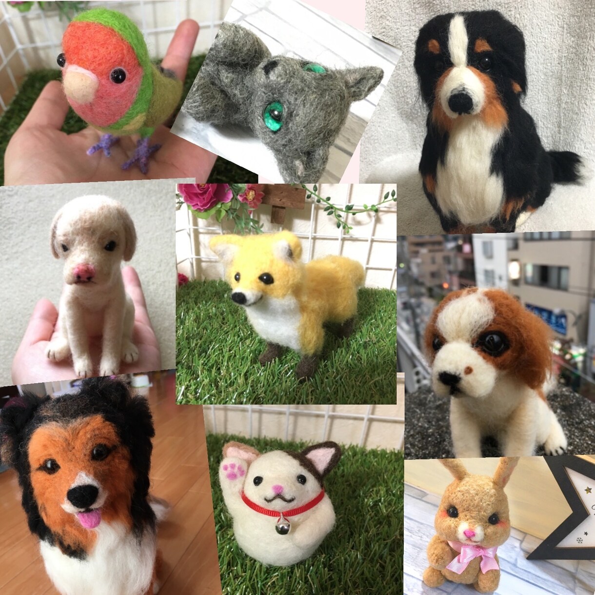 ペットさんのマスコットお作りします ちょっとデフォルメした可愛いマスコットをお作りしています イメージ2