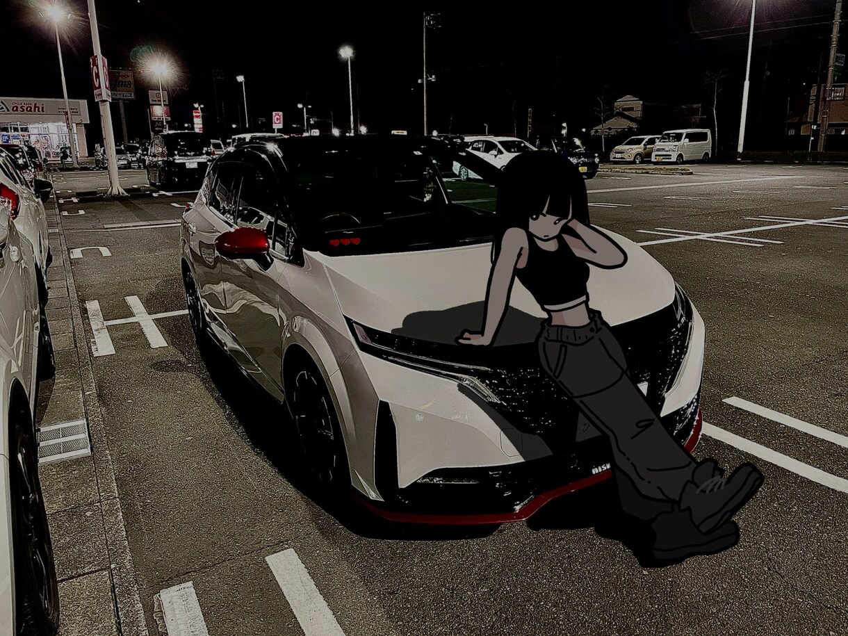 愛車にイラストを乗せます 愛車の写真をアートにしませんか？ イメージ5