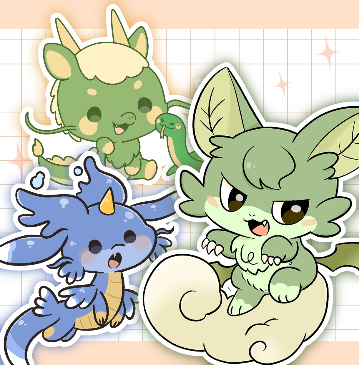 可愛いモンスターや動物のイラストを作成します デフォルメされたマスコットキャラクター作成におすすめ！ イメージ10
