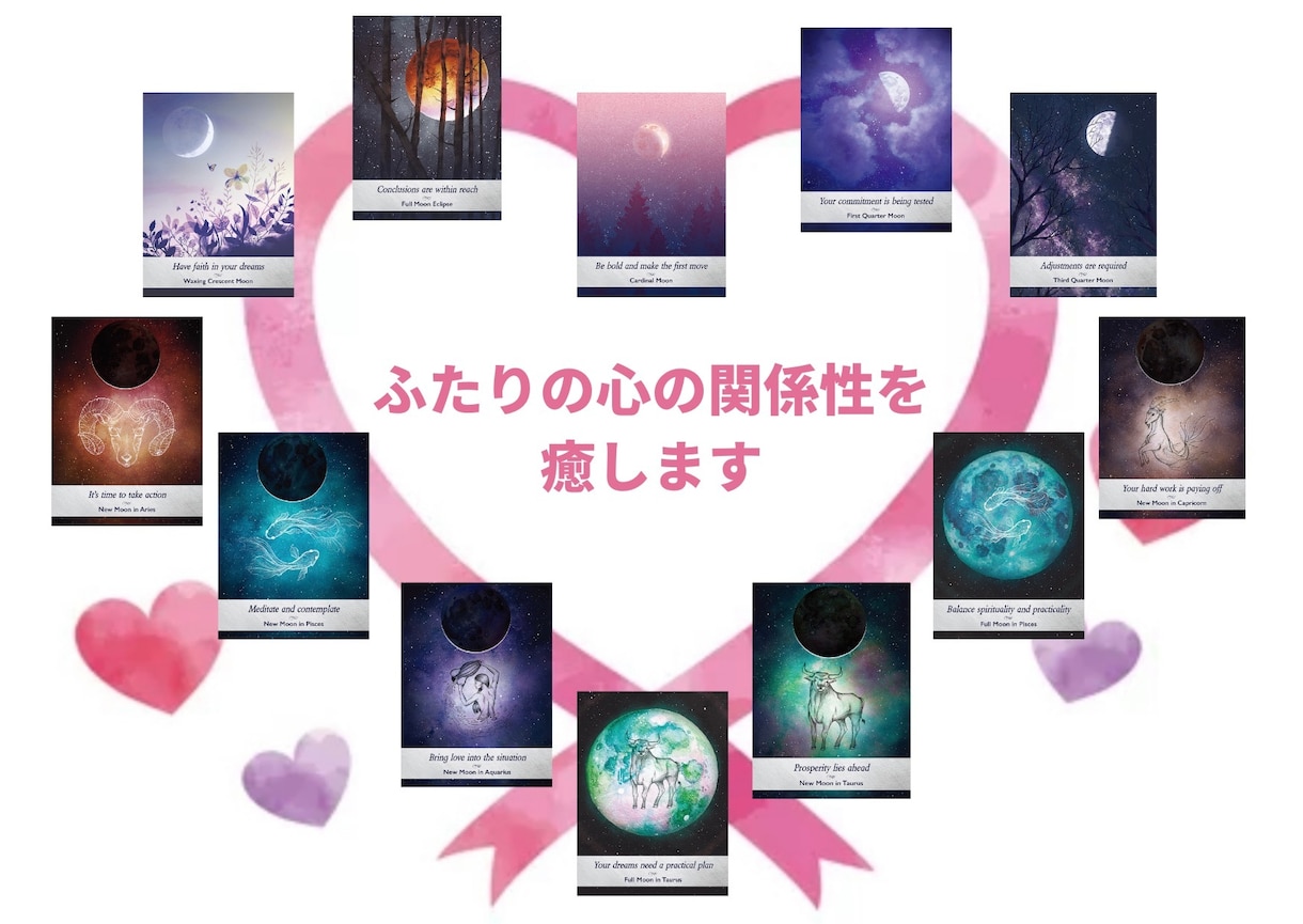 お二人の心の関係性を読み解き、癒します パートナー、仕事の上司や同僚、親子、兄弟姉妹も鑑定いたします イメージ2