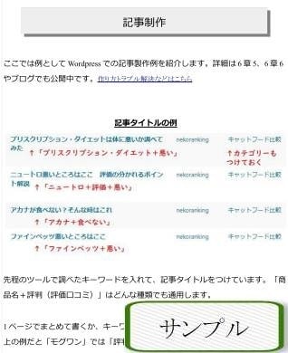 初心者脱出専業アフィリエイトの教本出します 本物の実践的なマニュアル　これ一本で全部わかる イメージ3