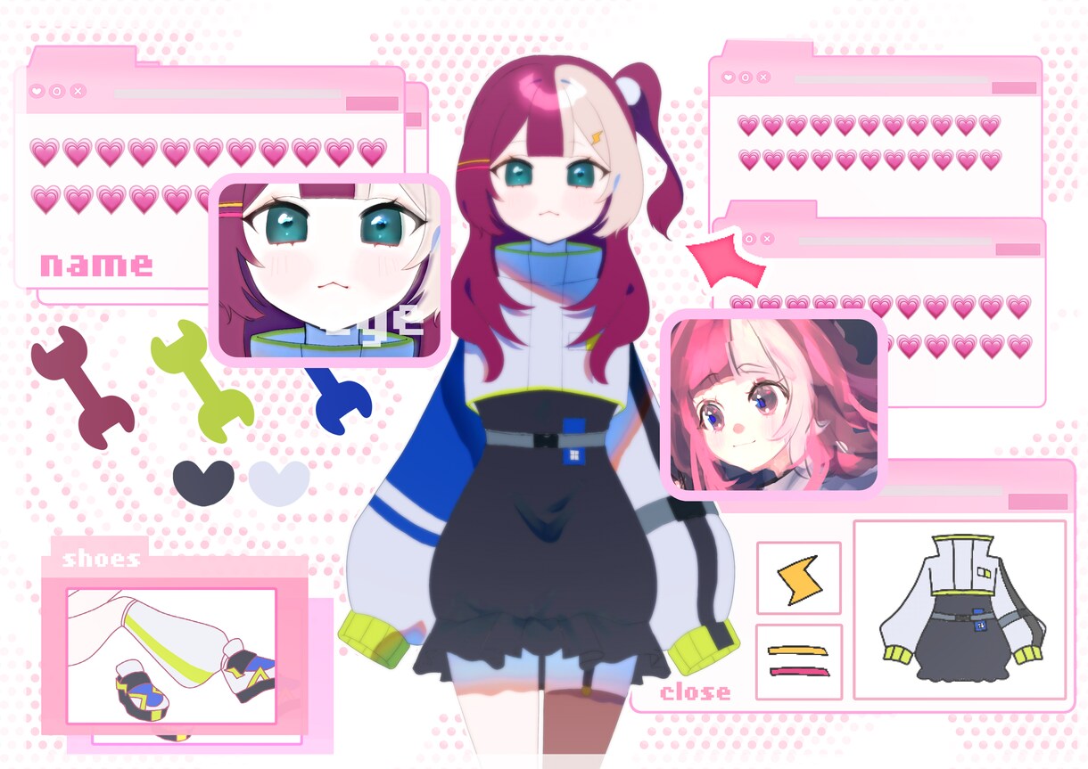かわいい女の子やダークなイラストお描きします 短納品でイラストお描きします！なんでもご依頼くださいませ！ イメージ3