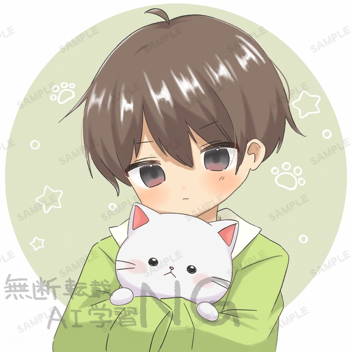 ふんわり可愛いオリジナルイラスト制作します 最短当日お渡し！あなただけのイラストをお描きします。 イメージ8