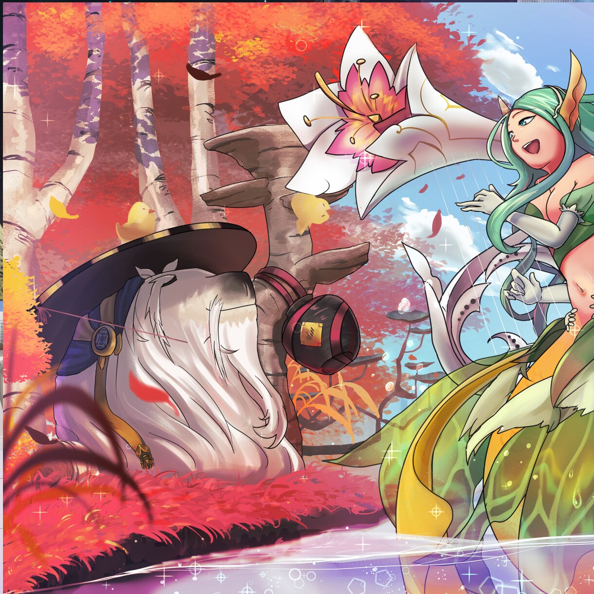 商用OK◆背景イラスト描きます Vtuber様、ゲームクリエイター様におススメ イメージ6