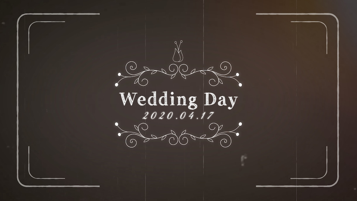 現役プロがプロフィールムービーを制作いたします 感謝と感動の結婚式ムービーで特別な日を演出!【フィルム】 イメージ1