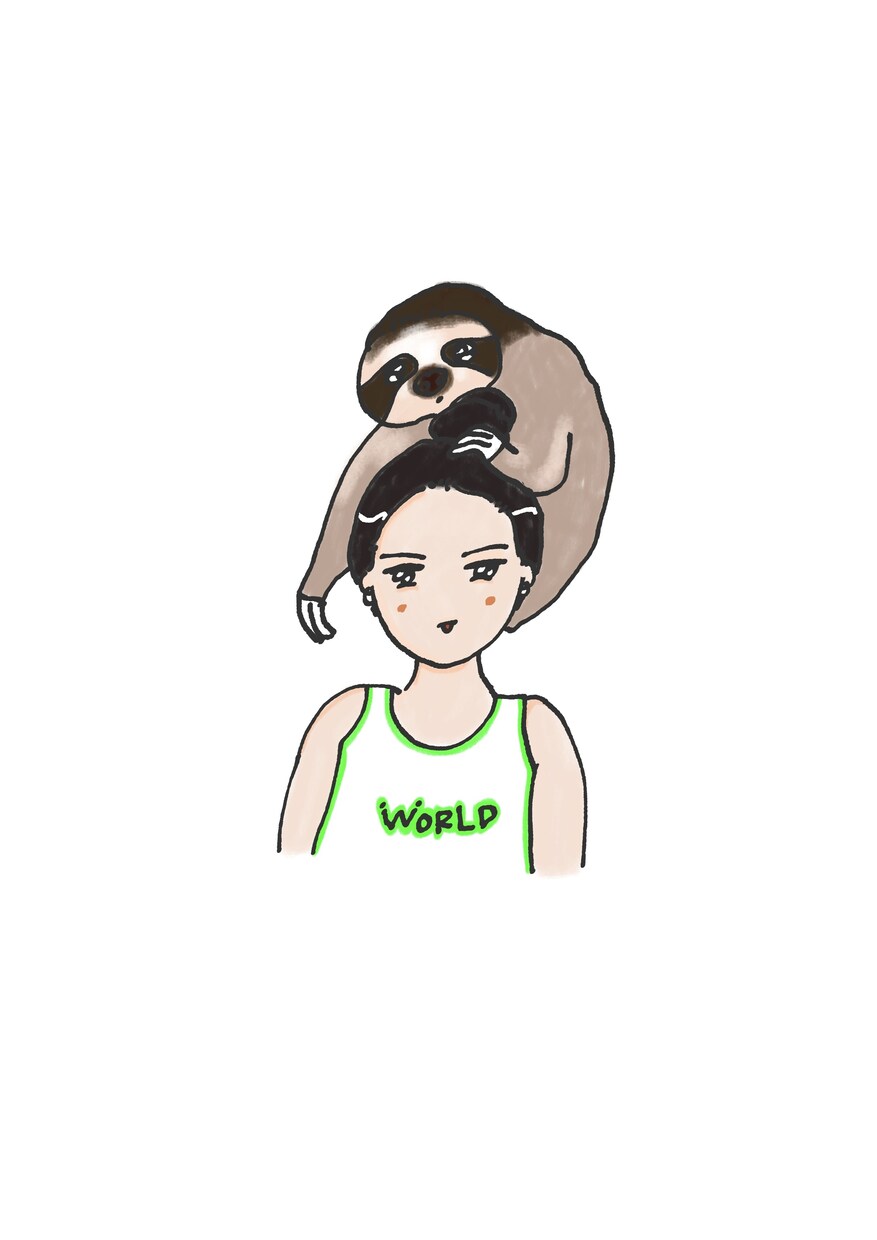 似顔絵・のっけてイラストを描きます 頭に好きなものを乗せた似顔絵のイラストです イメージ6