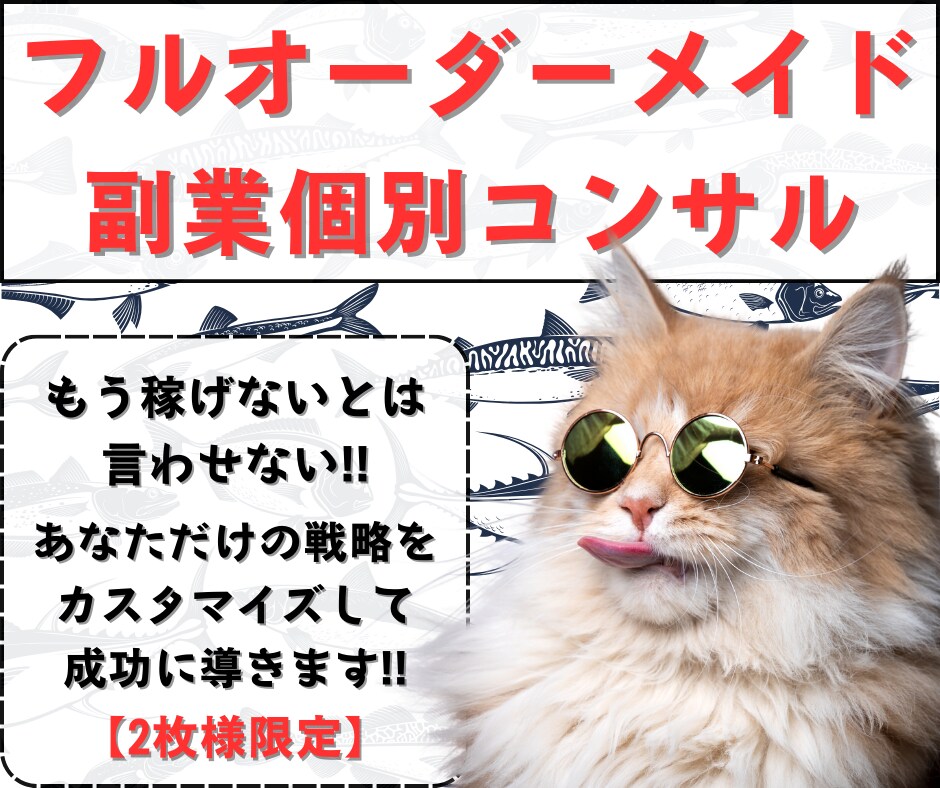 ネット副業を成功に導くオーダーメイドコンサルします 初心者でも稼ぐための力と戦略が手に入る！販売自動化も可能！ イメージ1
