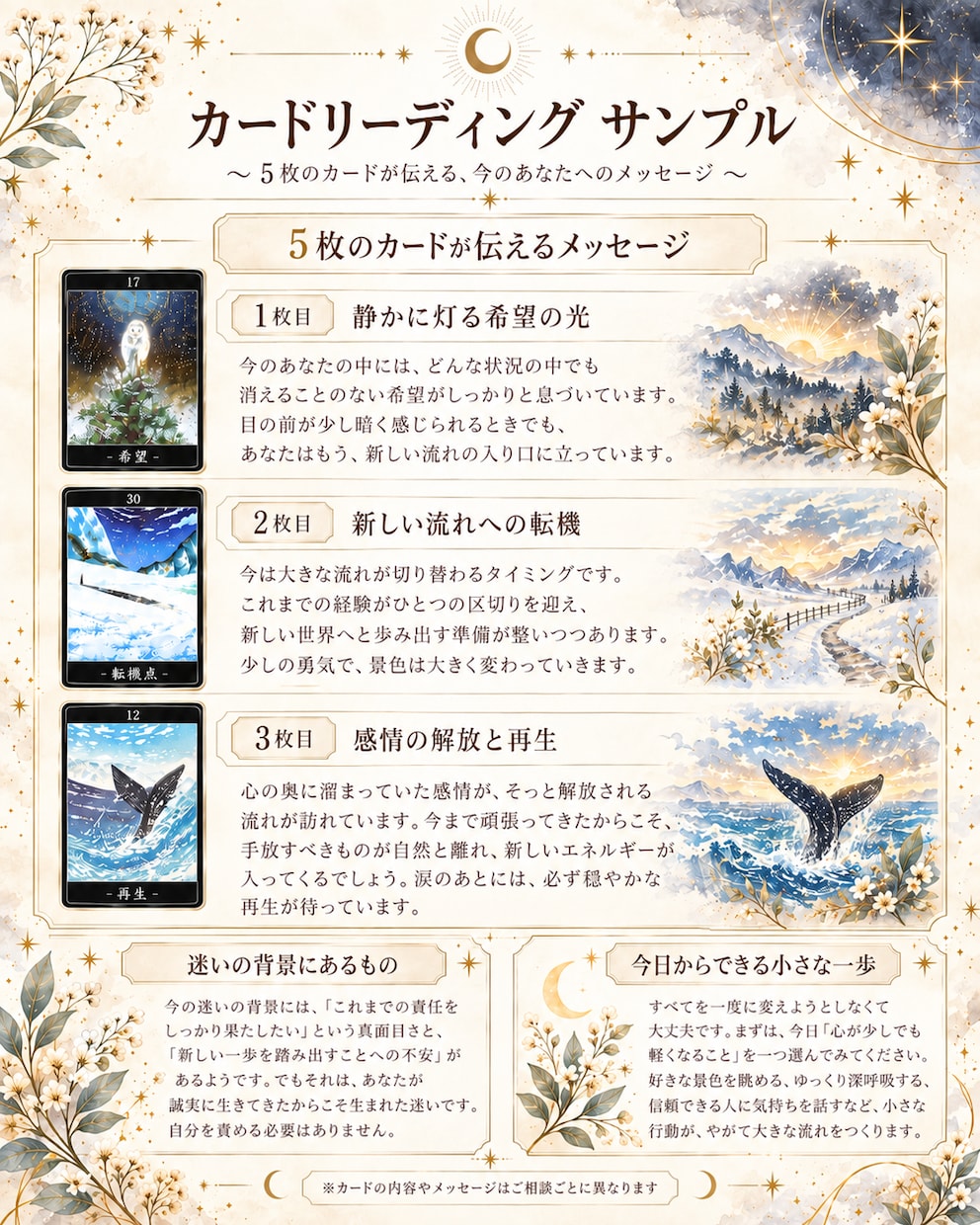 このままでいい？迷う気持ちを深く読み解きます 頑張ってるのに苦しい。今の気持ちと選択肢を丁寧に イメージ6