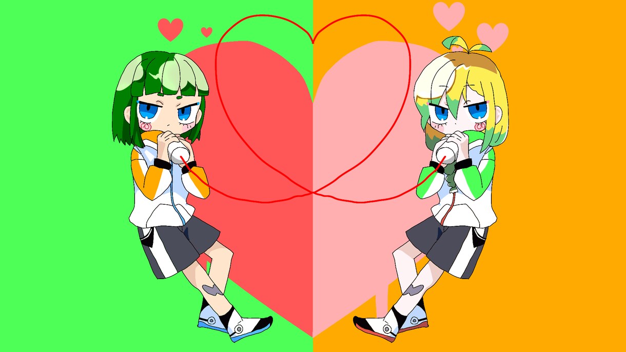 期間限定価格＊歌ってみた等のサムネイラスト描きます あなただけの1枚絵を描きます！ イメージ4