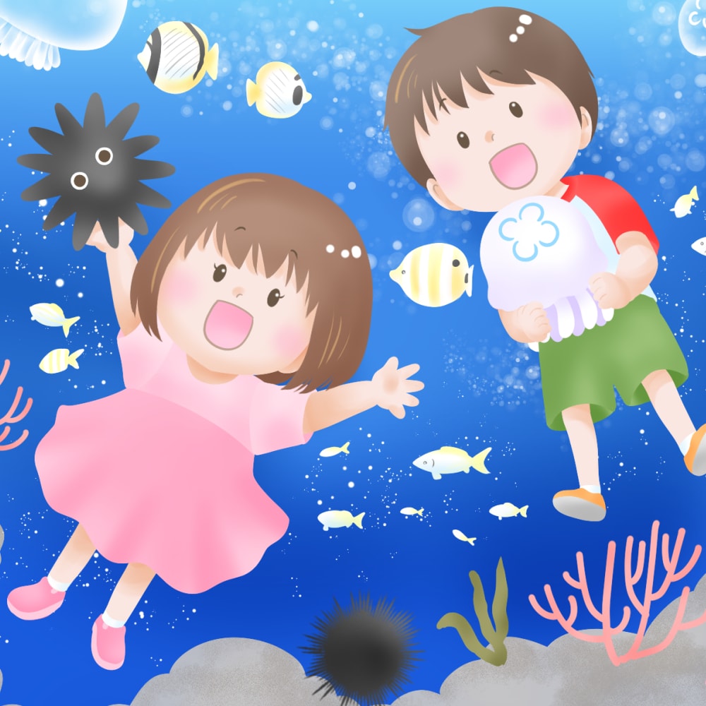 子ども向け！絵本風もこふわ動物イラスト描きます 絵本、挿し絵、子供向けのイラストカットなど★商用利用可 イメージ3