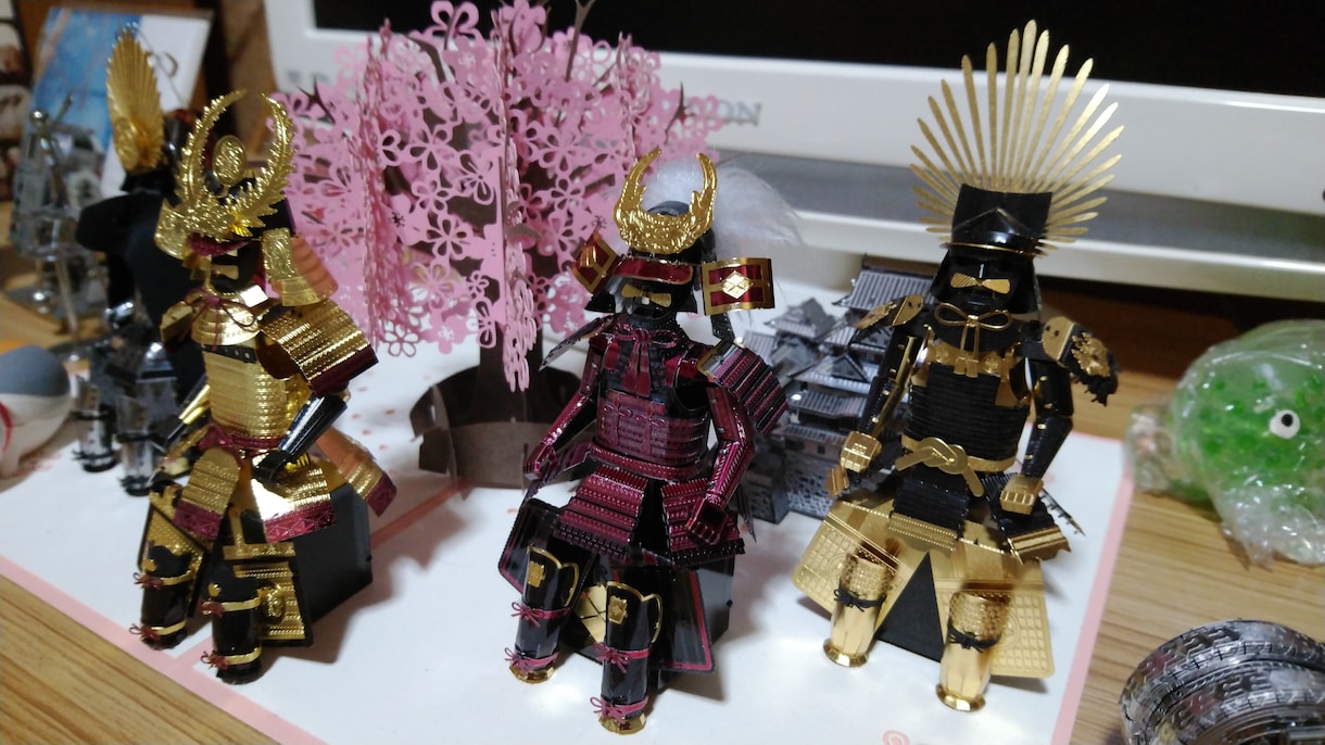 眠って居るメタリックナノパズル製作代行致します 細かすぎて複雑ですが最後まで責任を持って製作致します(^^) イメージ3