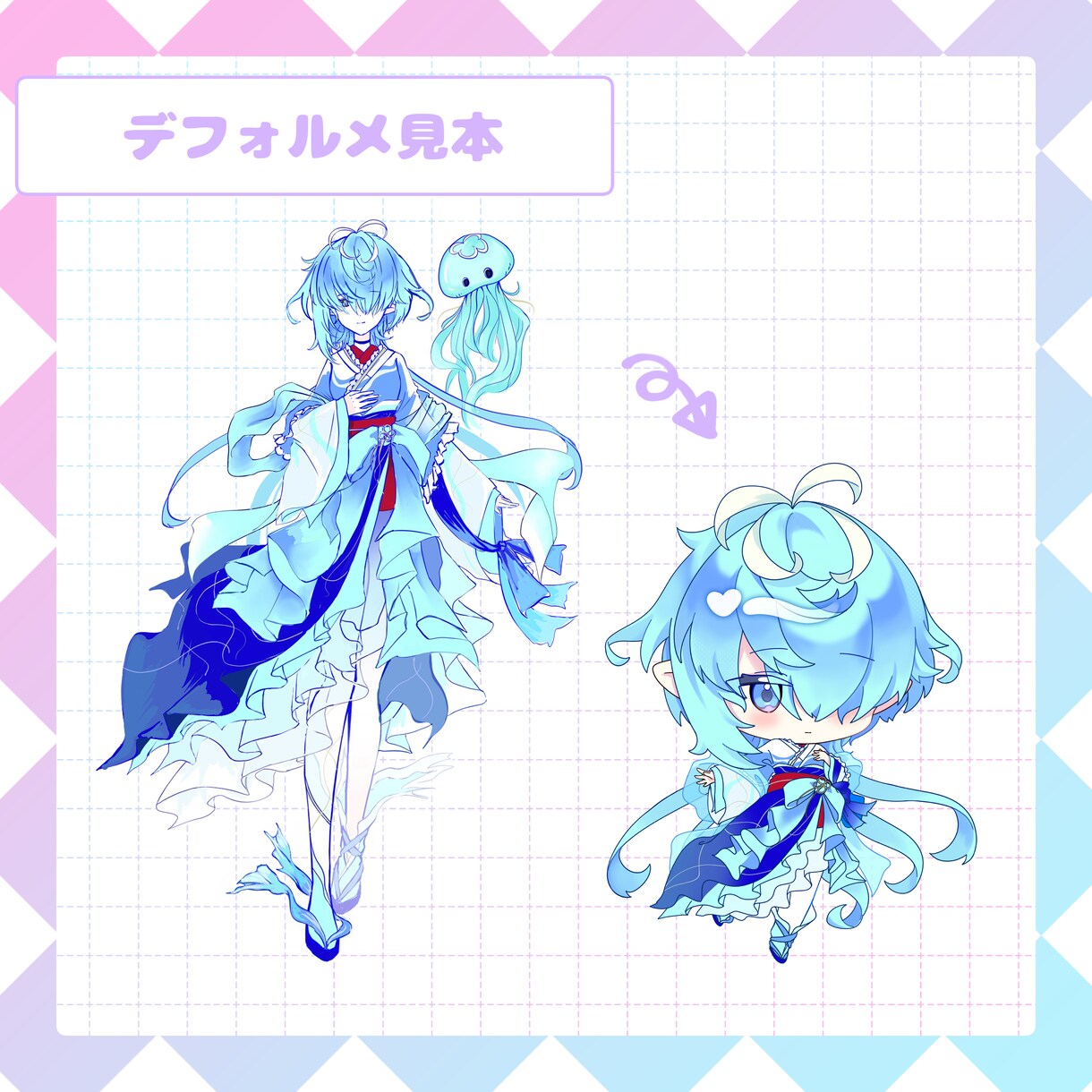 かわいいミニキャラ描きます デフォルメ・ミニキャラ・SDイラストを制作いたします！ イメージ3