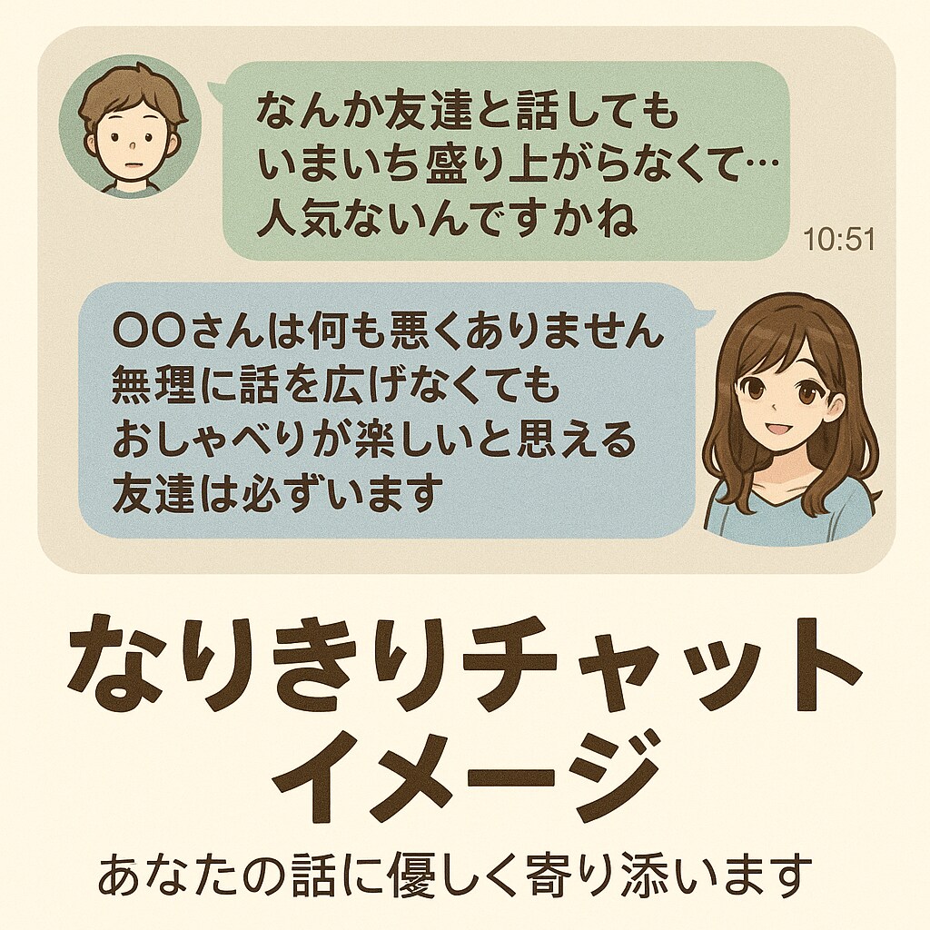 キャラになりきって悩み・愚痴を聞きます 天使から猫まで！好きなキャラで優しくお話聞きます イメージ2