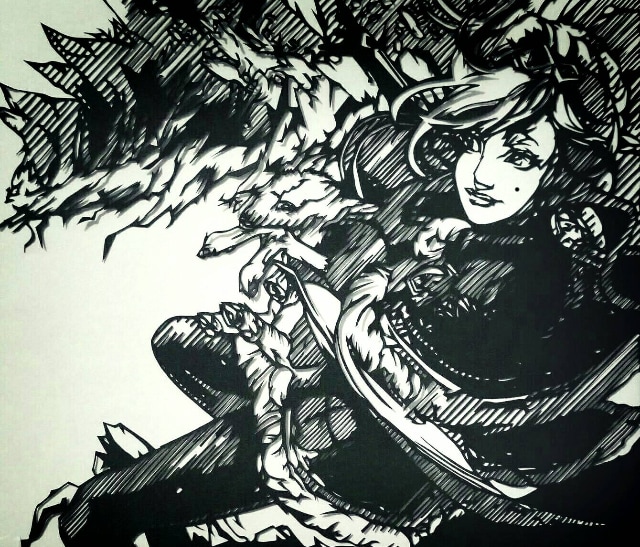 イラストや写真を切り絵下絵化します 細かい物でも！画像としてもよし！自分でやる時の下絵にも！ イメージ8