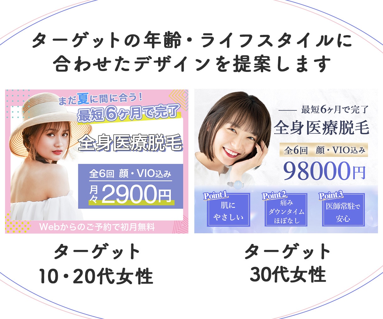 ラフ提案数２点！反応が取れるバナー作成します ターゲットにしっかり届くバナーをデザイン/ママデザイナー イメージ9