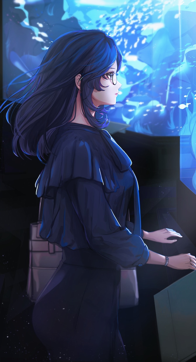 物語を感じるキャライラスト制作します 空気感・感情表現を重視しています! イメージ2
