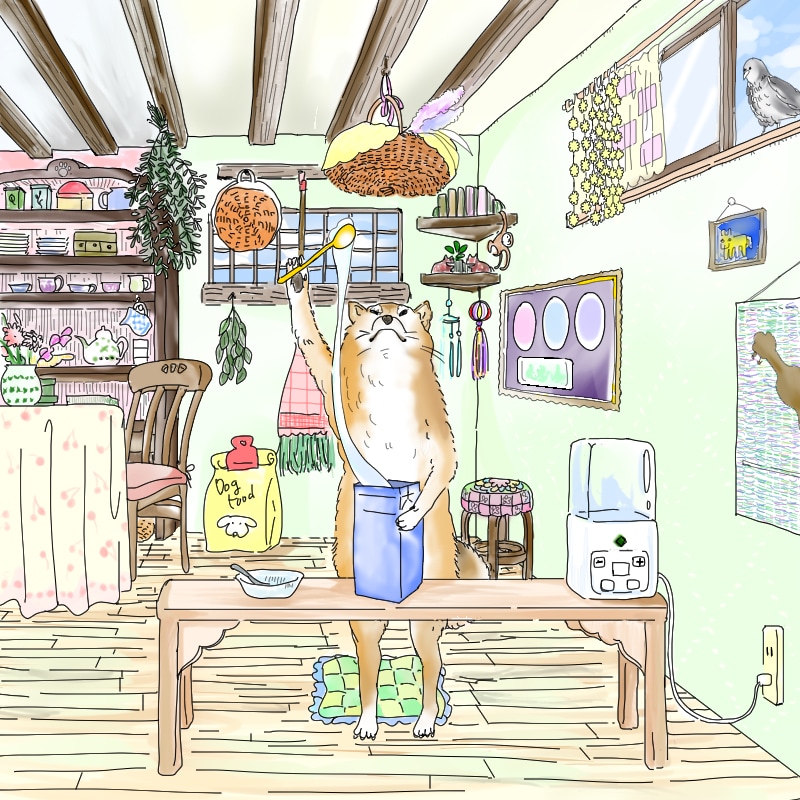 イラスト作成致します 可愛い空間の可愛い世界を描きます イメージ1