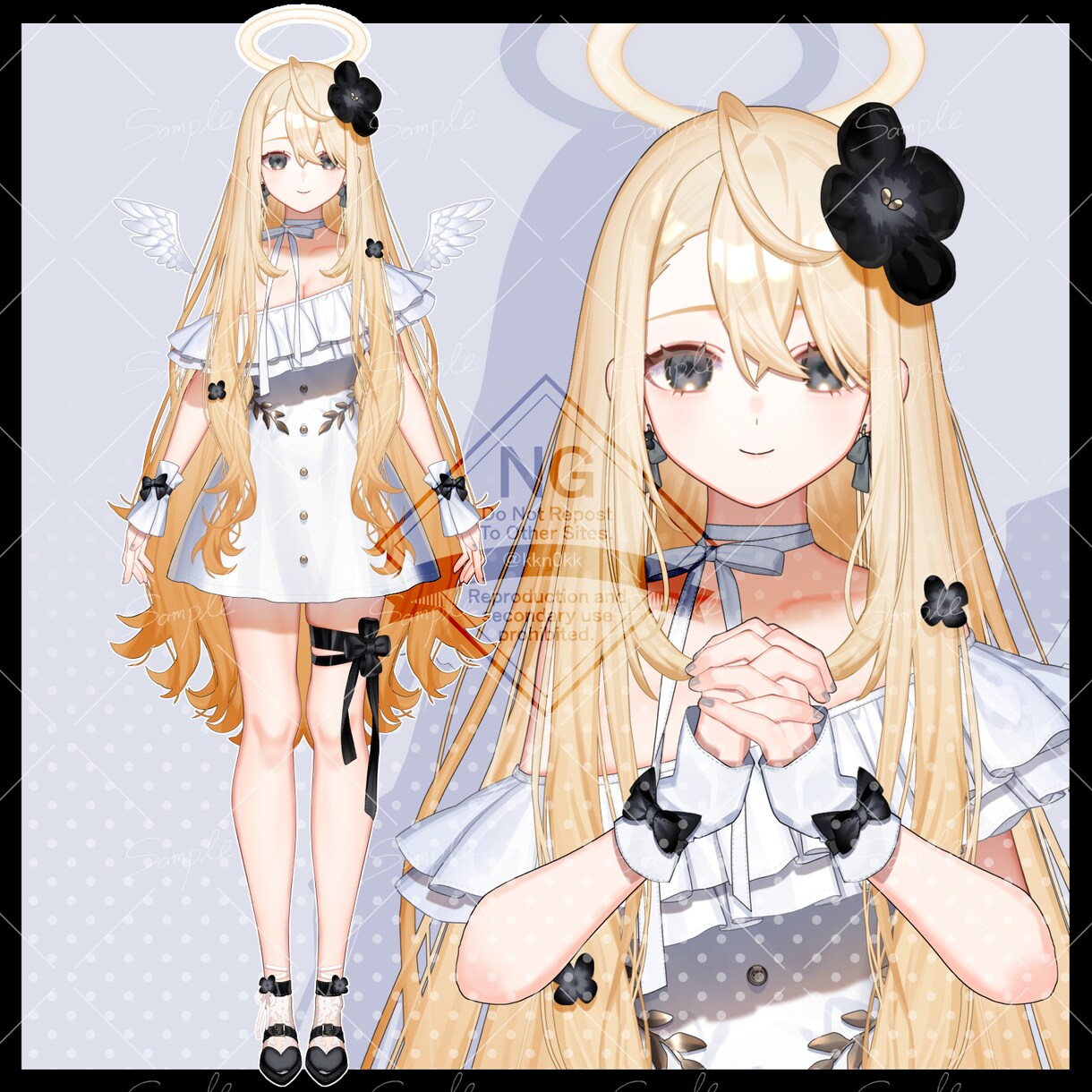 Vtuberのデザイン~パーツ分けまで作成します 細かいパーツ分けや表情、衣装差分に対応しています。 イメージ3