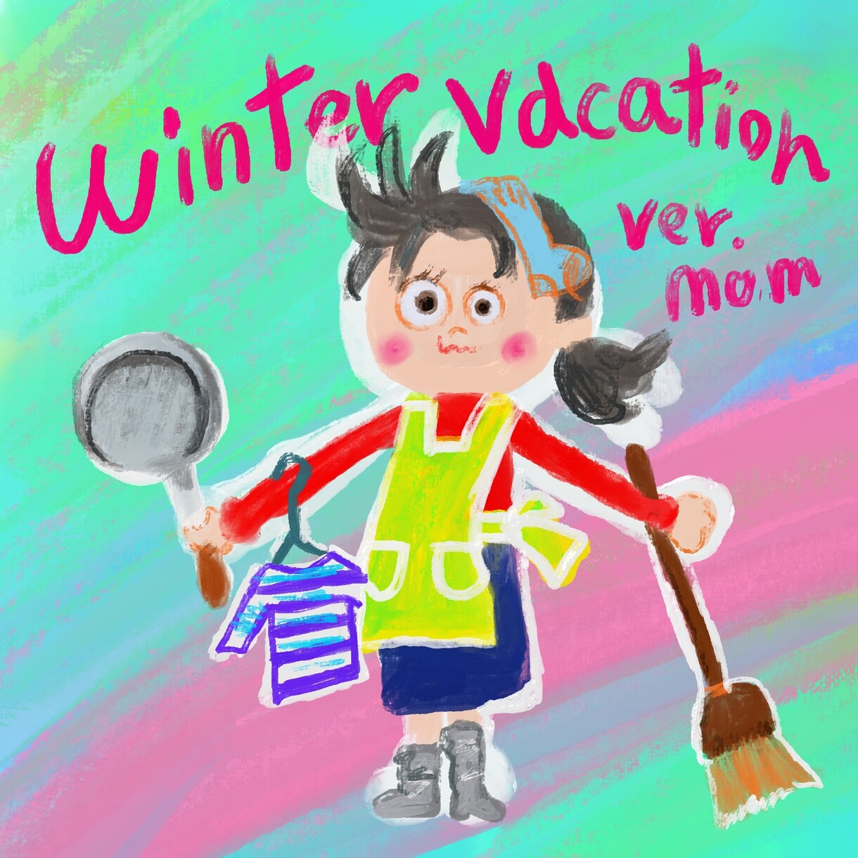 SNS用！ちぎり絵風のアイコン作ります 絵本のような温かいちぎり絵風のアイコンを作ります！ イメージ5