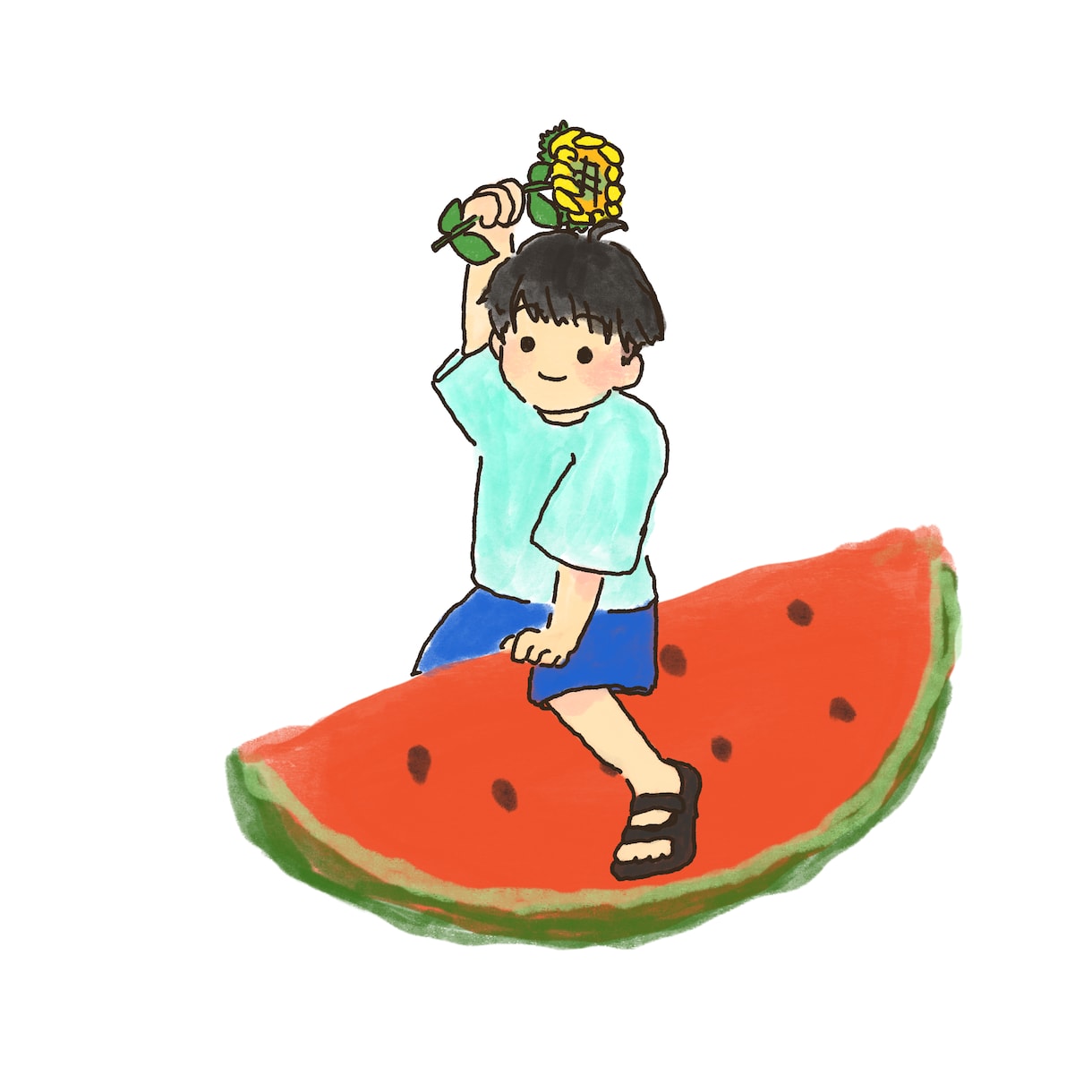 シンプルで可愛いイラストを作成します シンプルでかわいいイラストを作成いたします☺️ イメージ4