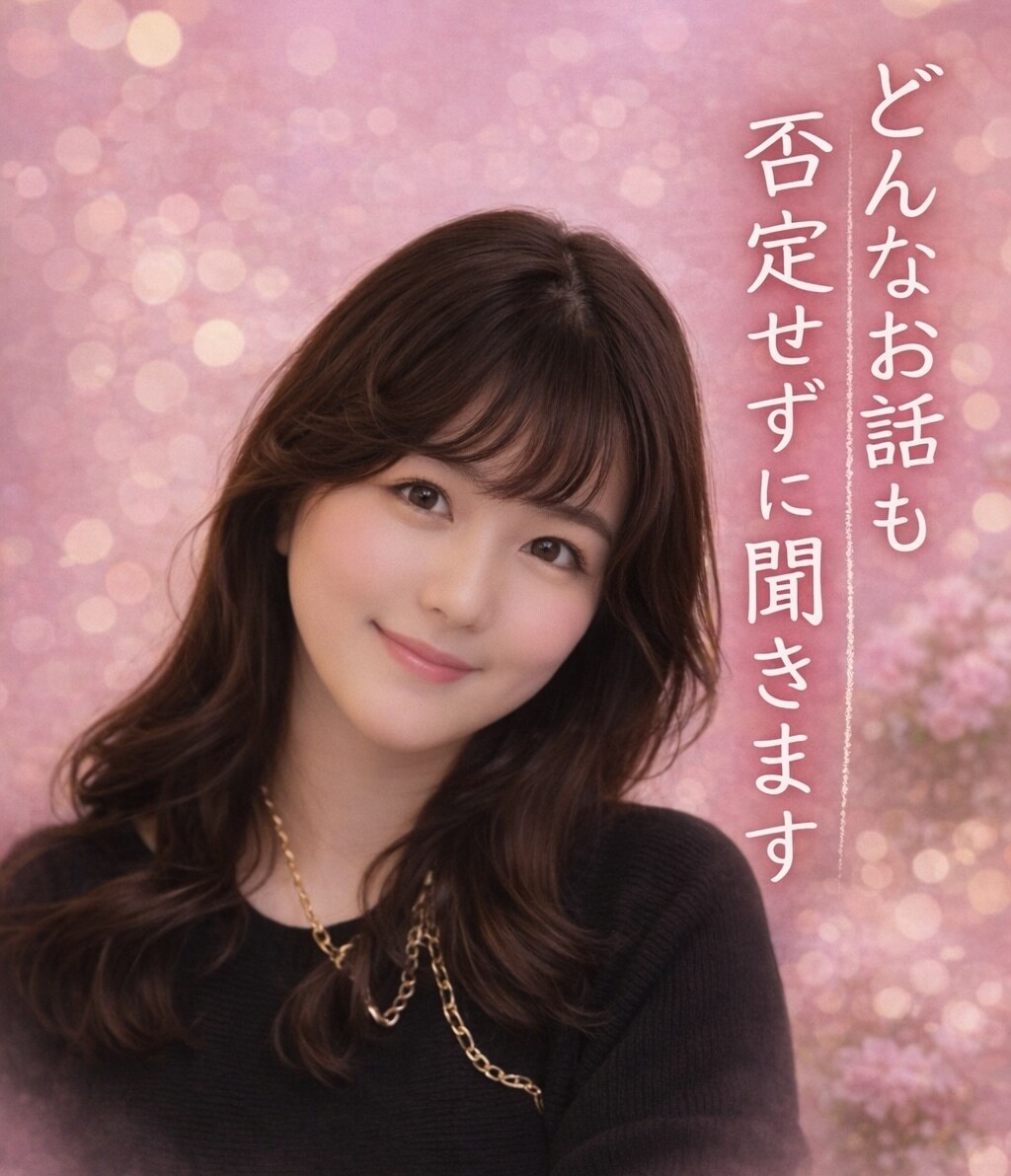 どんなお話も否定せずに聞きます 朝も昼も夜も雑談もお付き合いします イメージ1