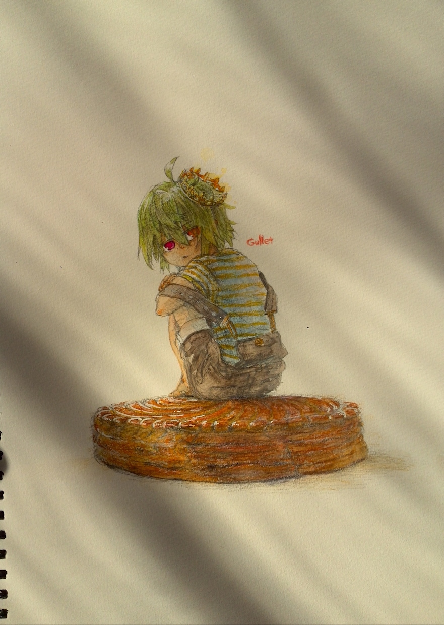 A5サイズ/素朴な水彩イラスト描きます 額装・現物発送も。現役画家の作者が丁寧に制作します イメージ6