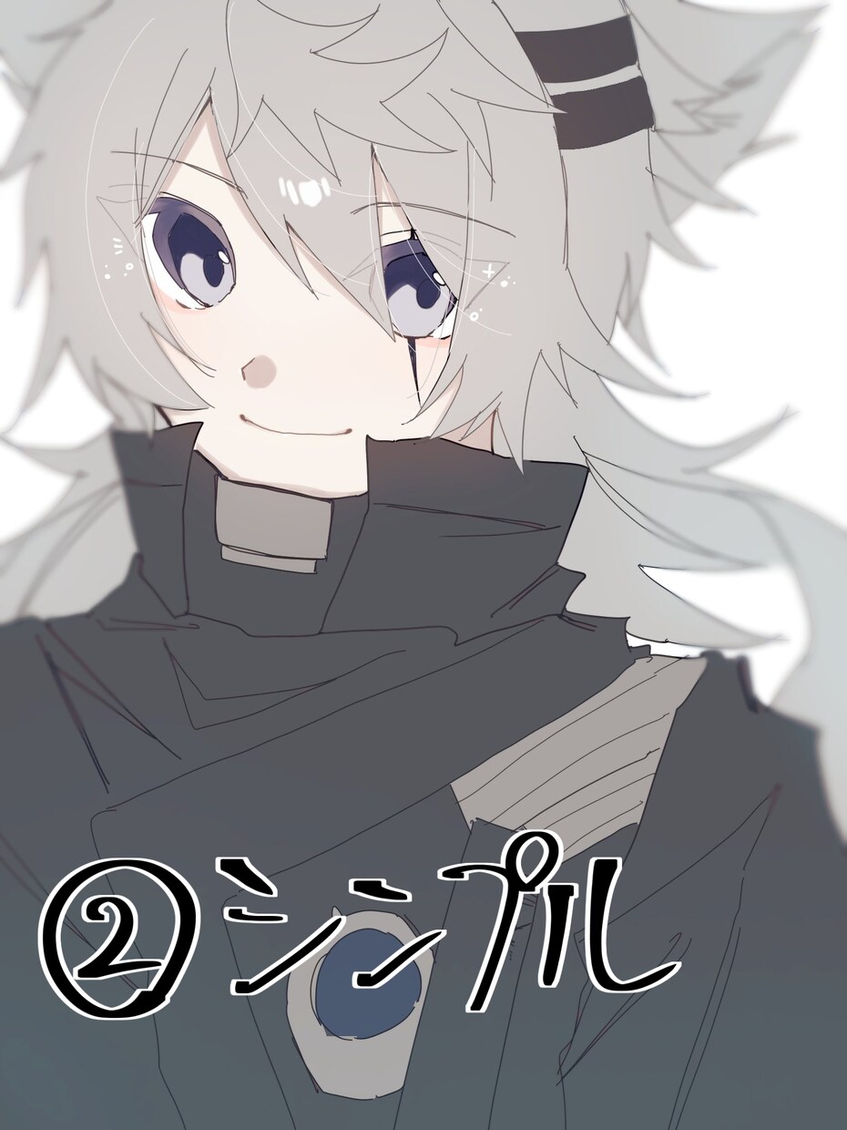 人物イラスト！絵柄お選びいただけます 素早い納品可能です！バストアップ絵のみ イメージ3