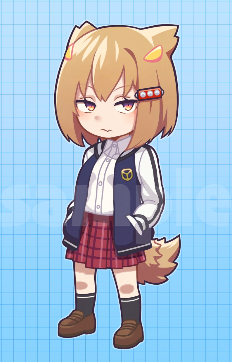 だいたい2.5頭身のSDキャラクター描きます いろいろ使える、鮮やかわいいSDキャラクター イメージ4