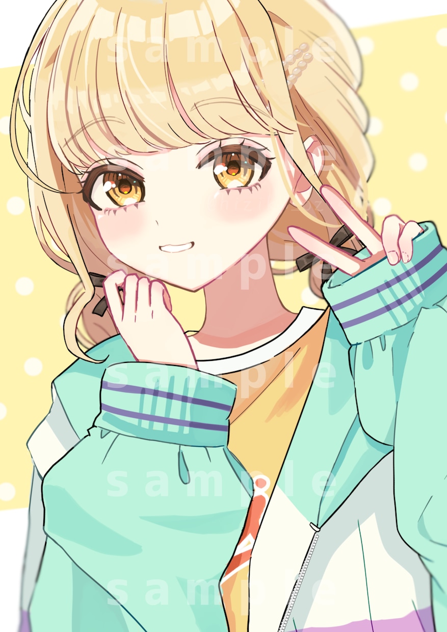 あなただけの可愛いSNSアイコンを描きます 瞳が印象的で可愛い♡11月末まで実績作りの為特別価格 イメージ3