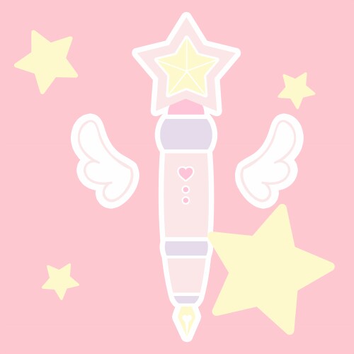 オリジナルの魔女っ子アイテムのイラスト描きます パステルカラーのゆめかわ系アイテム！ イメージ5