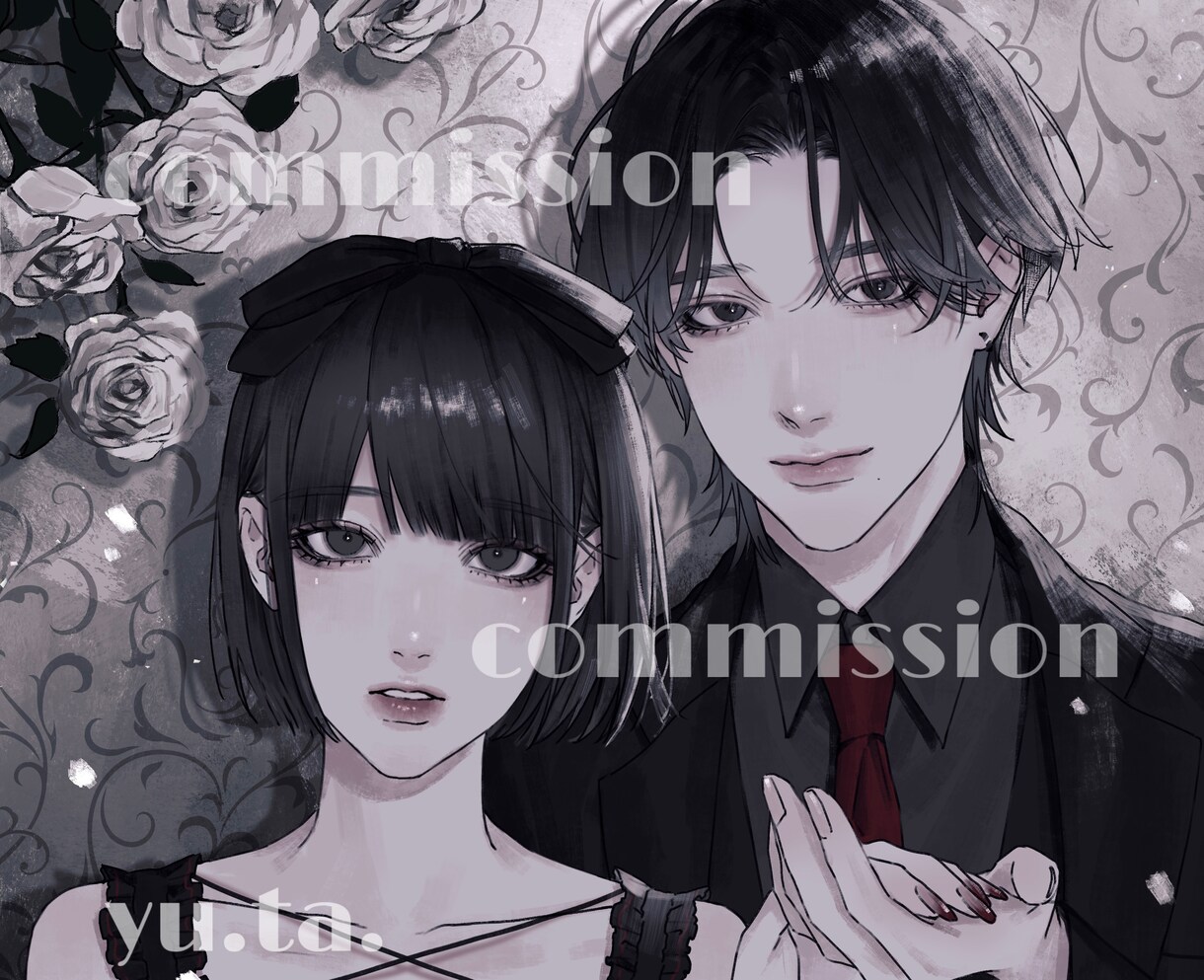 綺麗めのイラストを制作します リアル風味で落ち着いたイラストをお探しの方に！ イメージ4