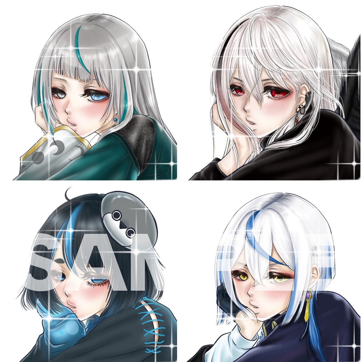 SNSアイコン描きます 御要望に合わせて色んなテイストで描きます イメージ8