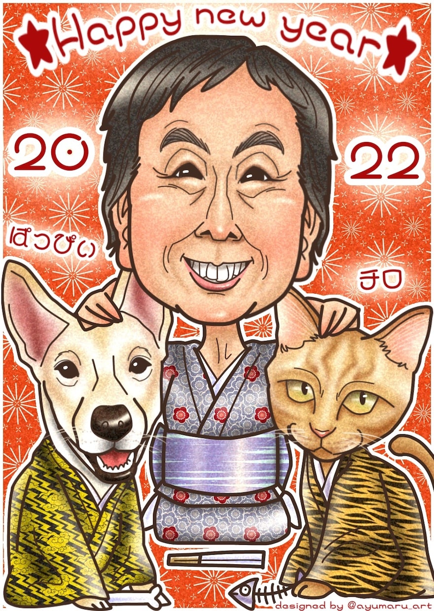 そっくりな面白可愛い似顔絵描きます ★プロ似顔絵師が描く面白可愛いそっくり似顔絵★ イメージ10