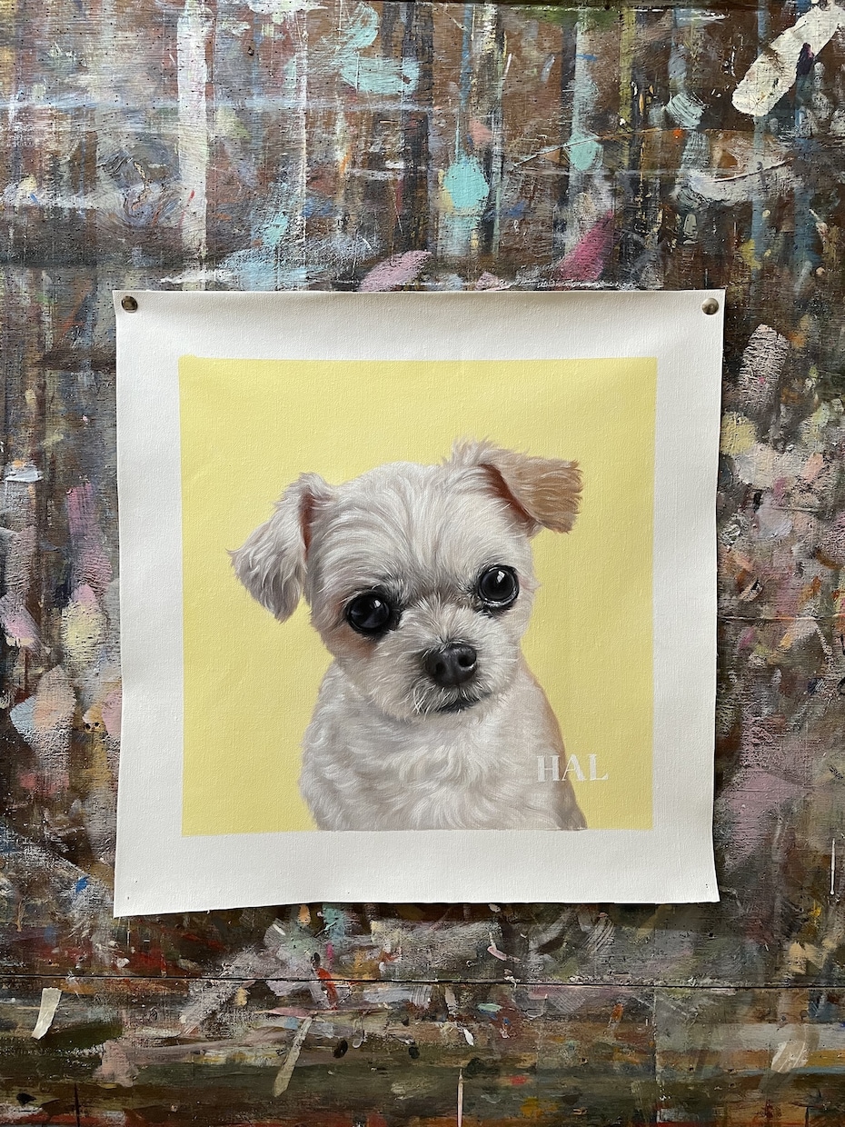 リアルなペット油彩絵画を製作します 完全オーダーメイド☆愛くるしい姿を形にしませんか？ イメージ4