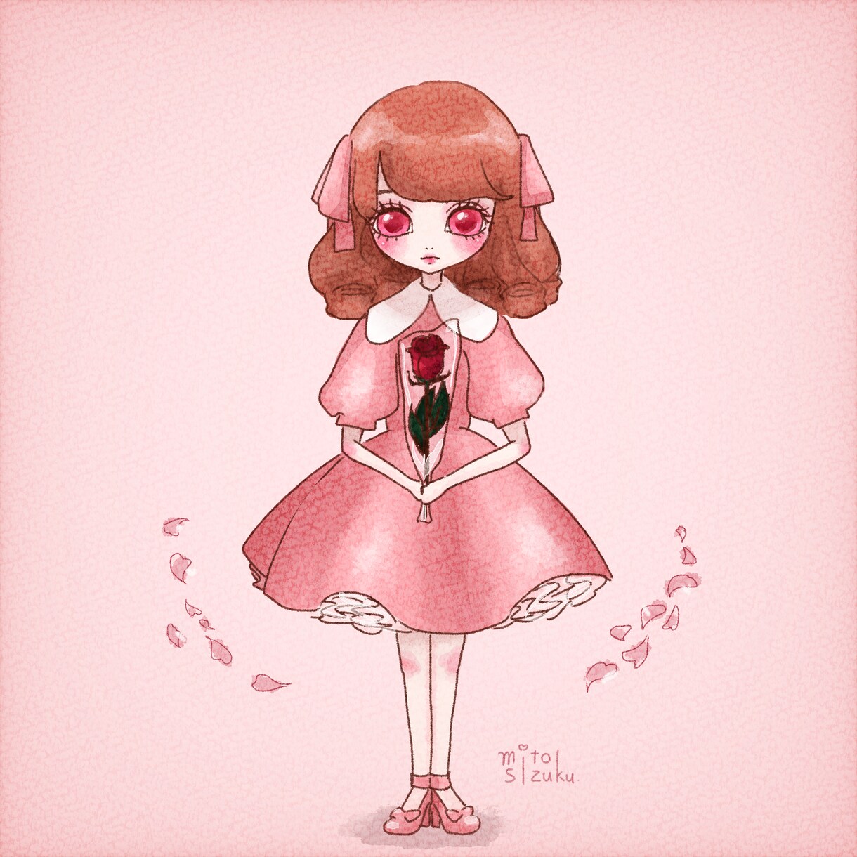 商用利用可◎可愛いお人形さん風のイラスト描きます 一枚絵、アイコン、様々な用途に！ イメージ5