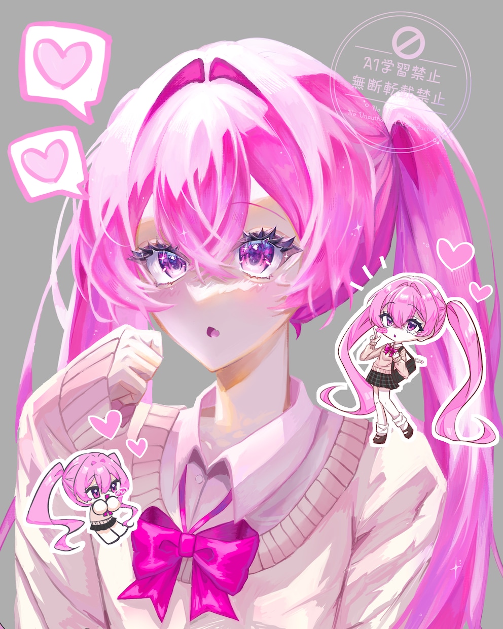 イラスト1枚絵制作出来ます 厚塗り感もありつつ丁寧な1枚イラストを制作できます イメージ1