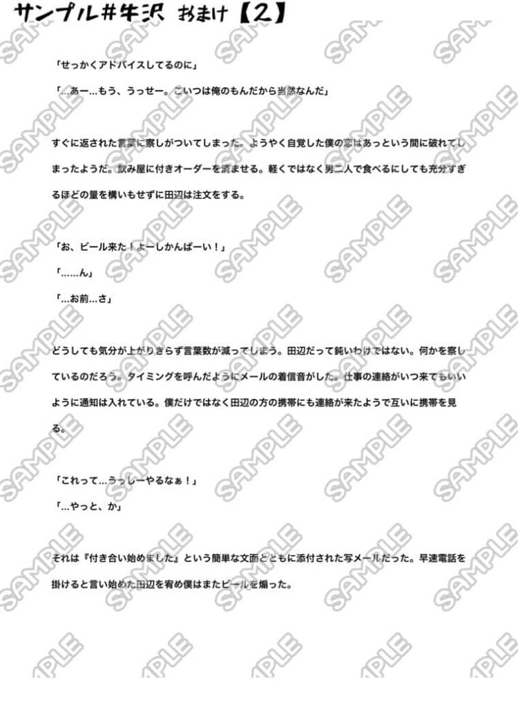 オーダーメイド小説を制作しております あなたの夢を形にします⭐︎夢ＢＬNL対応 イメージ9