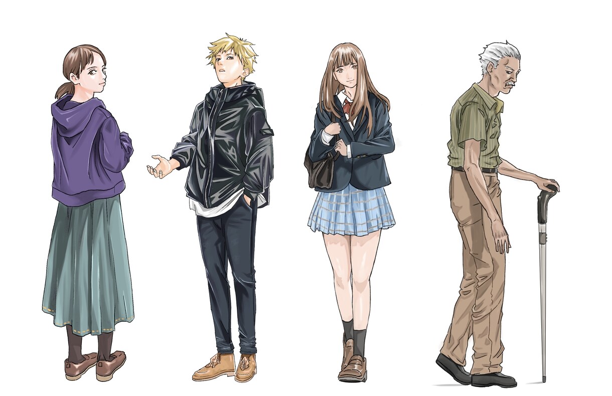 人物イラスト立ち絵を一体描きます なるべく要望に応えてキャラクターを描きます！ イメージ4