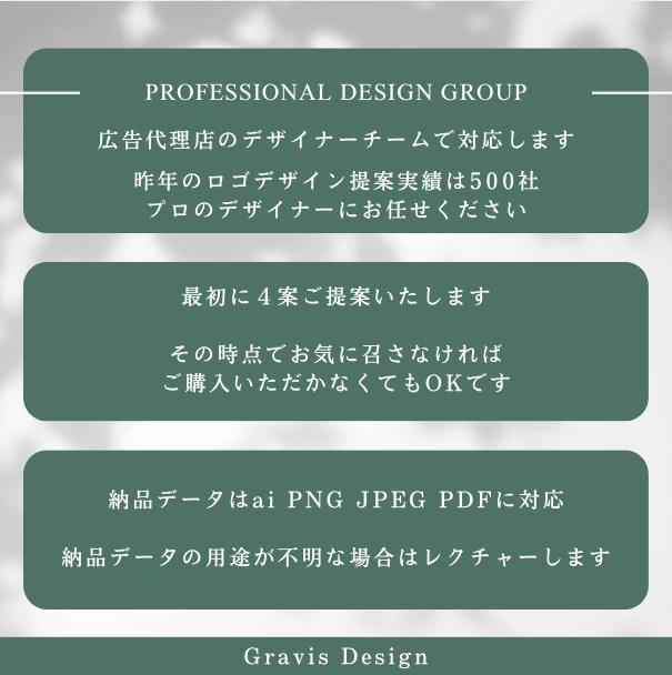 店舗ロゴデザイン作成します 現役デザイナーチームが作成 店舗ロゴ｜4パターンご提案します イメージ5