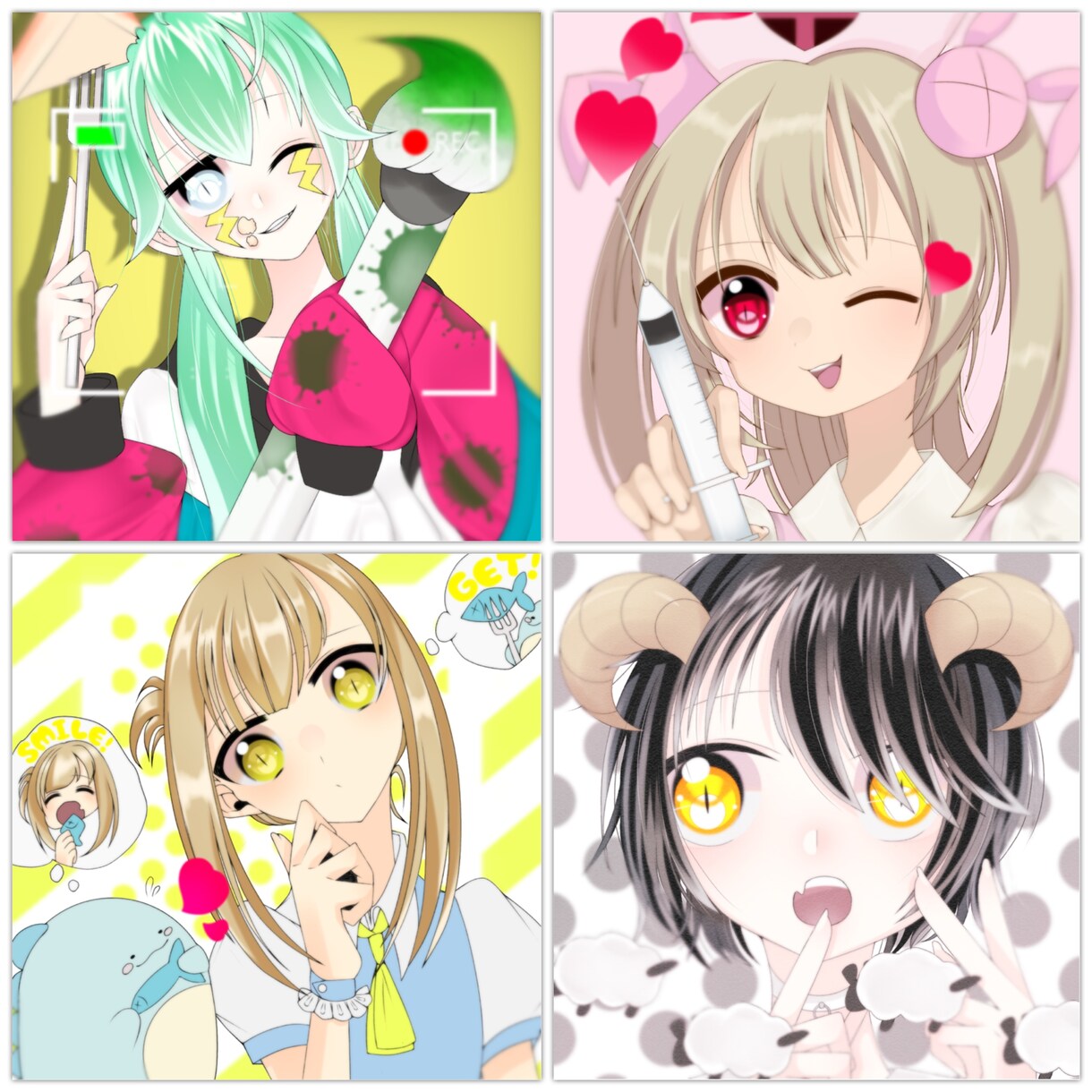 可愛らしいアイコン描きます 何をアイコンにすればいいのか分からない貴方へ イメージ2