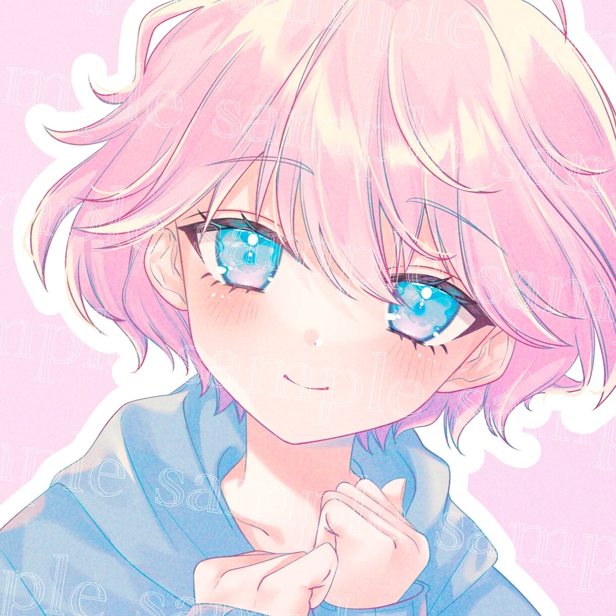 可愛いアイコン、ヘッダーお描きします 早く、可愛く、綺麗な仕上がり！ イメージ3