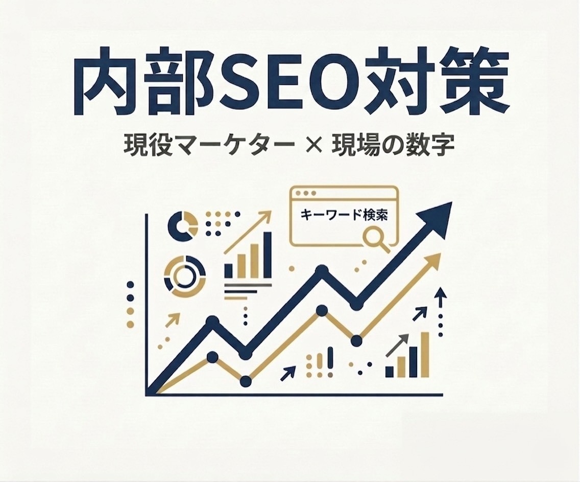 現役マーケターが内部SEO対策でサイトを改善します 「現場で数字を作っている人間」に、SEOを任せませんか？ イメージ1