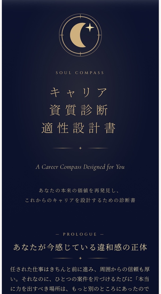 人事のプロが強み資質・適職を言語化します 診断ツールでは見えない「内面の強み」を1万字超えレポート イメージ3