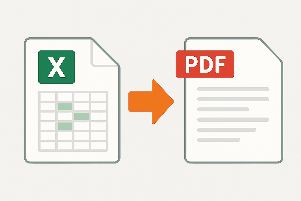 ExcelのPDF変換ツールを提供します 複数のExcelを一括でPDF変換！ イメージ1