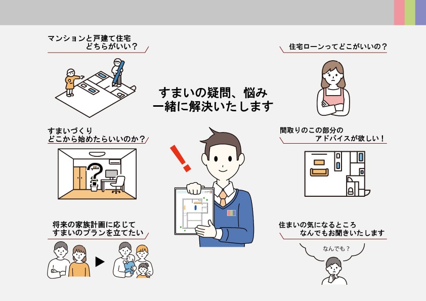 住まいづくりのお悩み一級建築士/宅建士が解決します 家づくりの気になるを、もっと気軽に、もっと詳しくアドバイス イメージ2