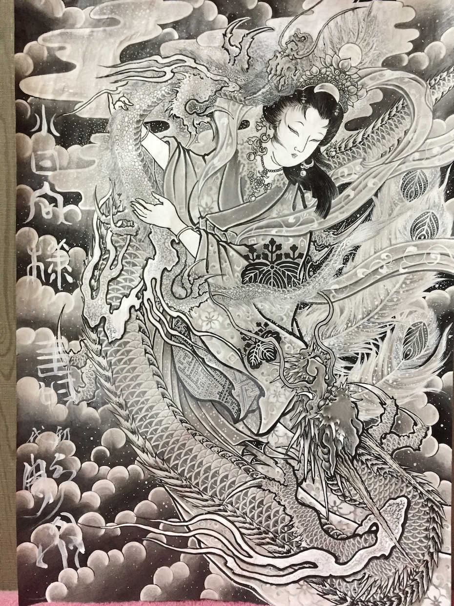 刺青師初代隼が描きます 様々な物を対象に刺青師が描きます！ イメージ1