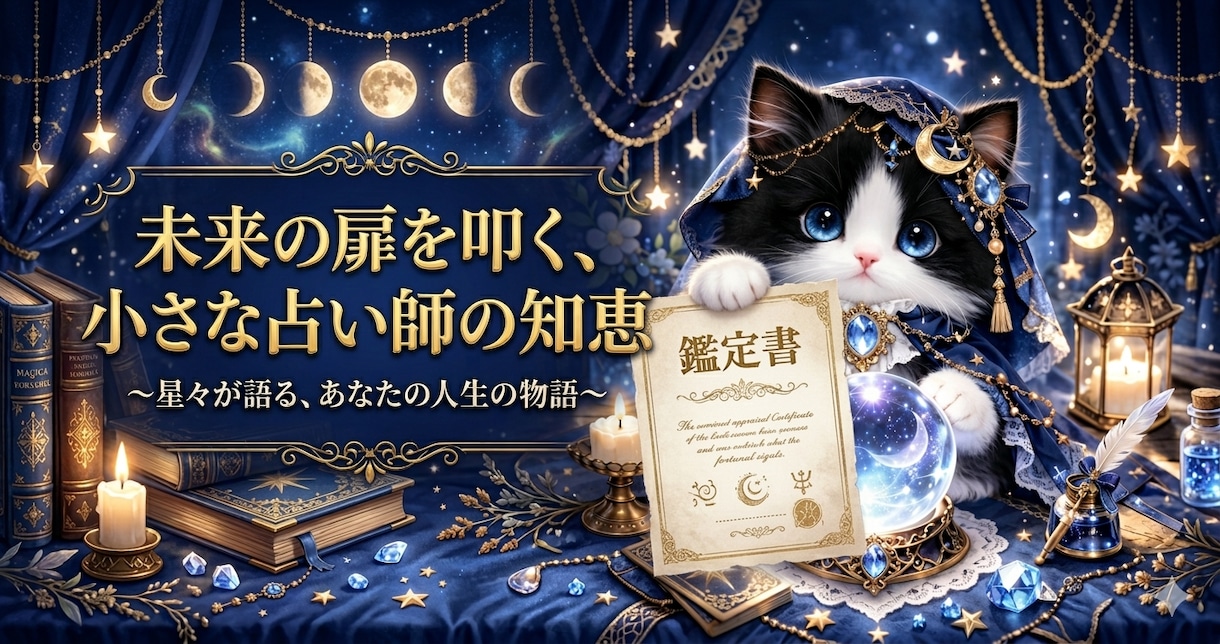 星が今のあなたに伝えたいこと〜お試し星読みします 星読み猫ケットシーが、そっとあなたの隣で占います。 イメージ1