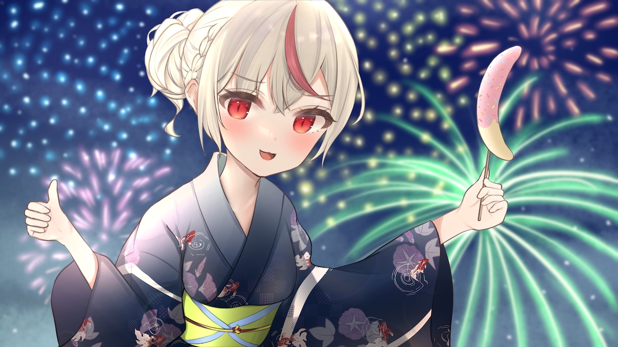 最短3日‼️とびきり可愛いイラストを制作します アイコン、壁紙、MVイラストなど❕全力で描かせて頂きます イメージ4