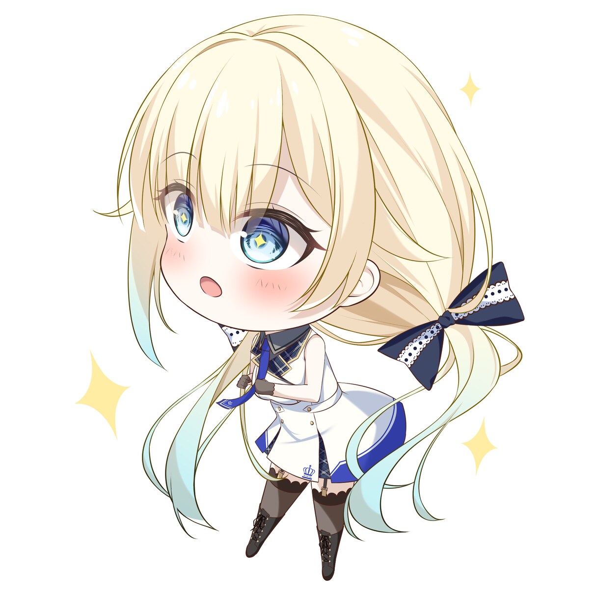 SD/ちびキャラを制作します デフォルメのキャラクターイラスト。 イメージ2